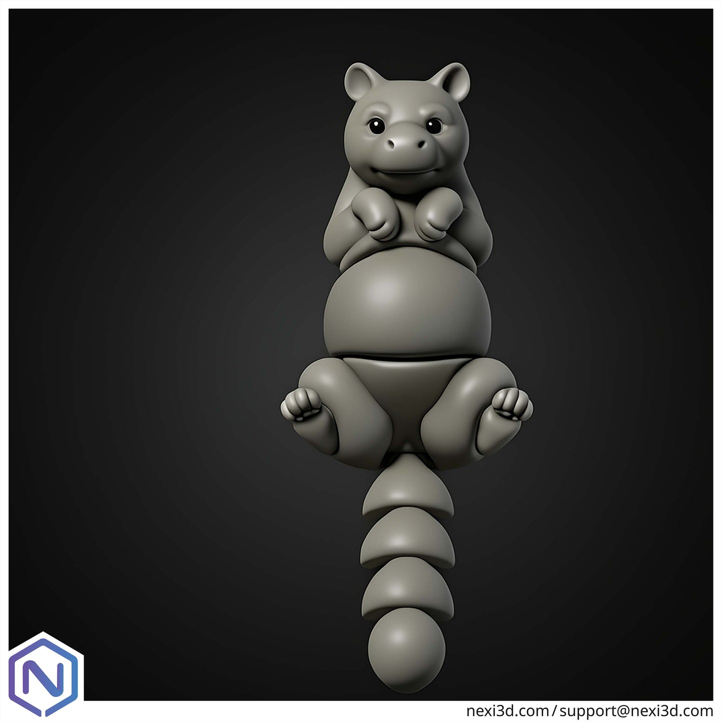 NEXI3D STL Files Hippo