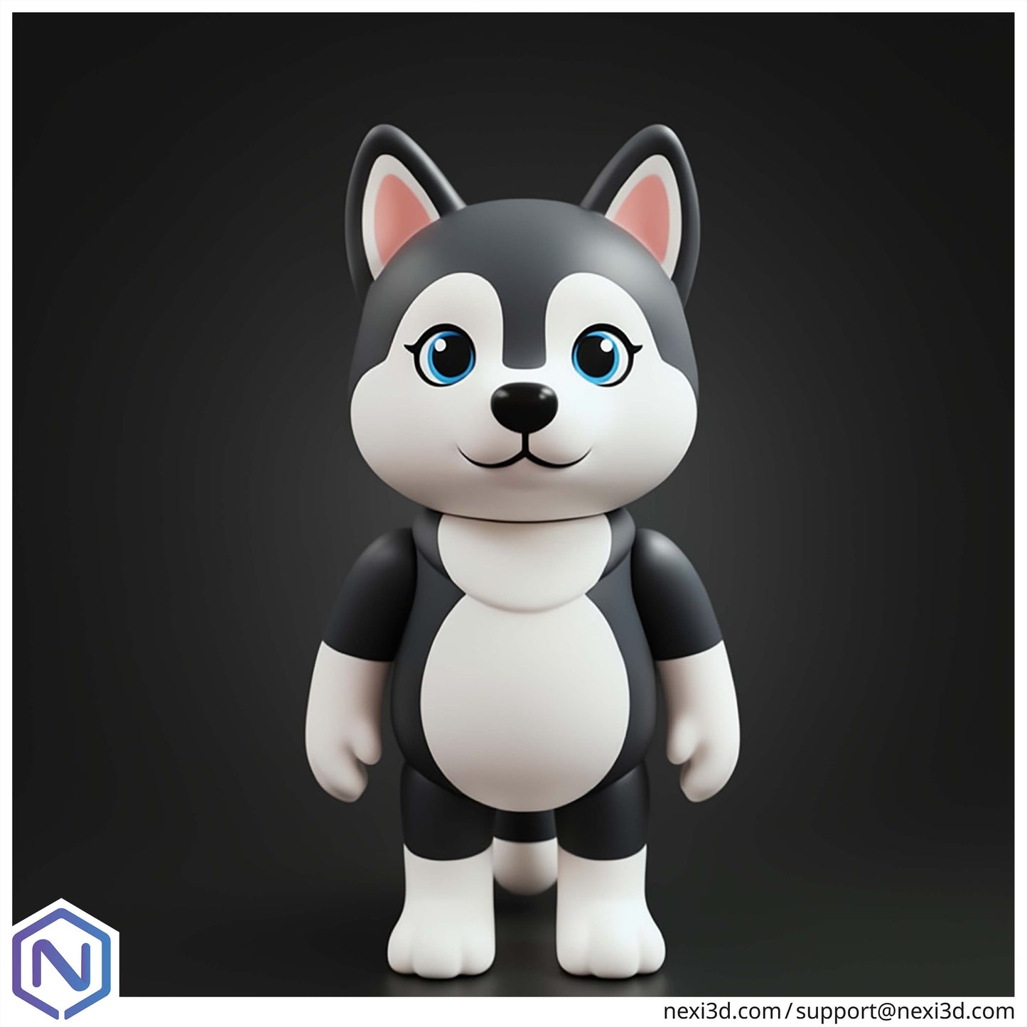 NEXI3D STL Files Husky Stand