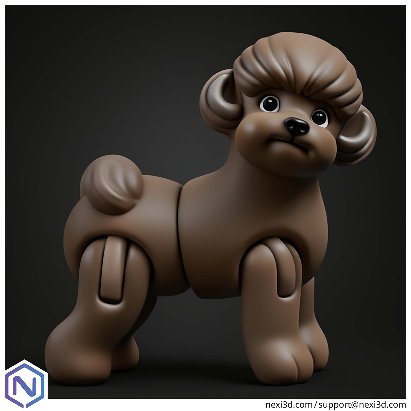 NEXI3D STL Files Puppy Dog