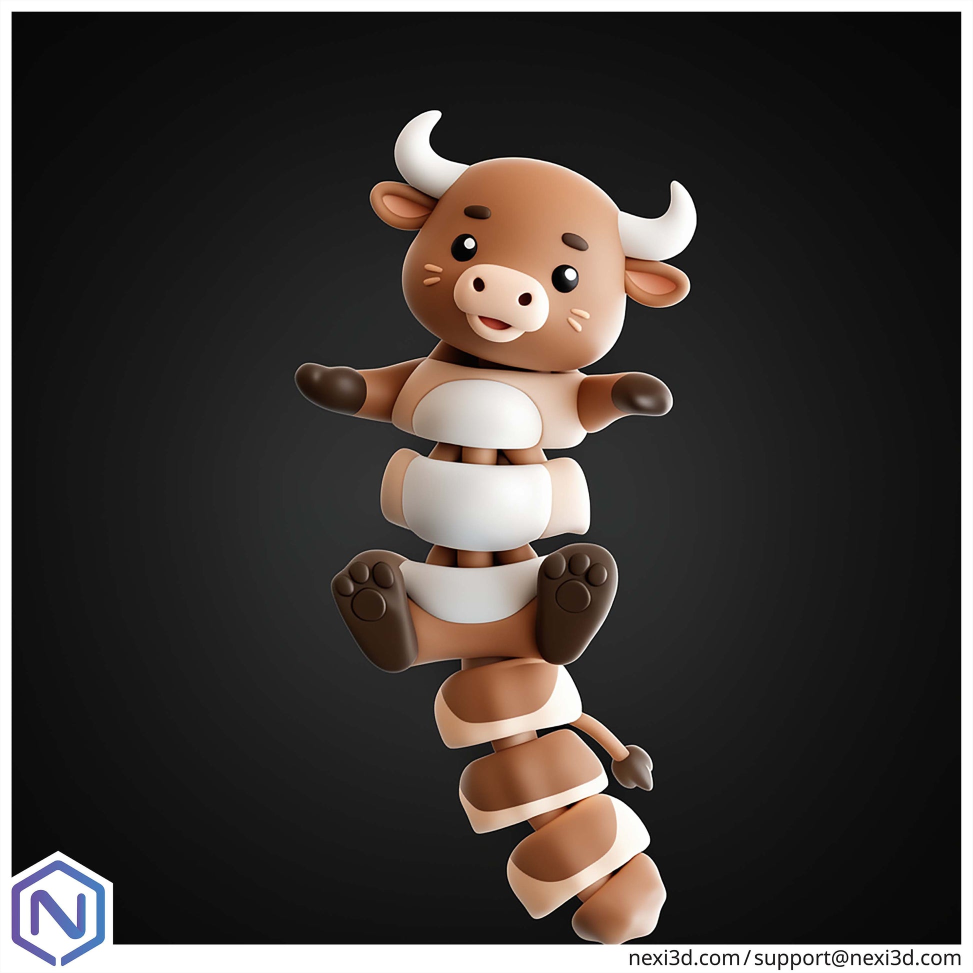NEXI3D STL Files Buffalo Cat