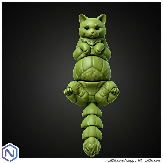 NEXI3D STL Files Cat Turtle
