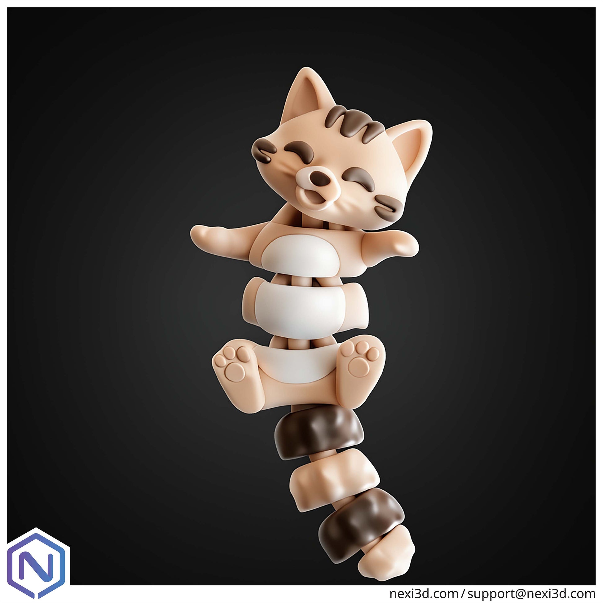 NEXI3D STL Files Cat