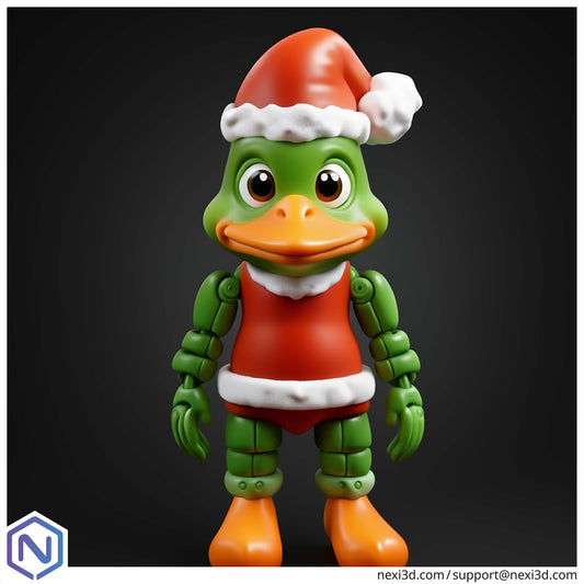 NEXI3D STL Files Christmas Duck Robot
