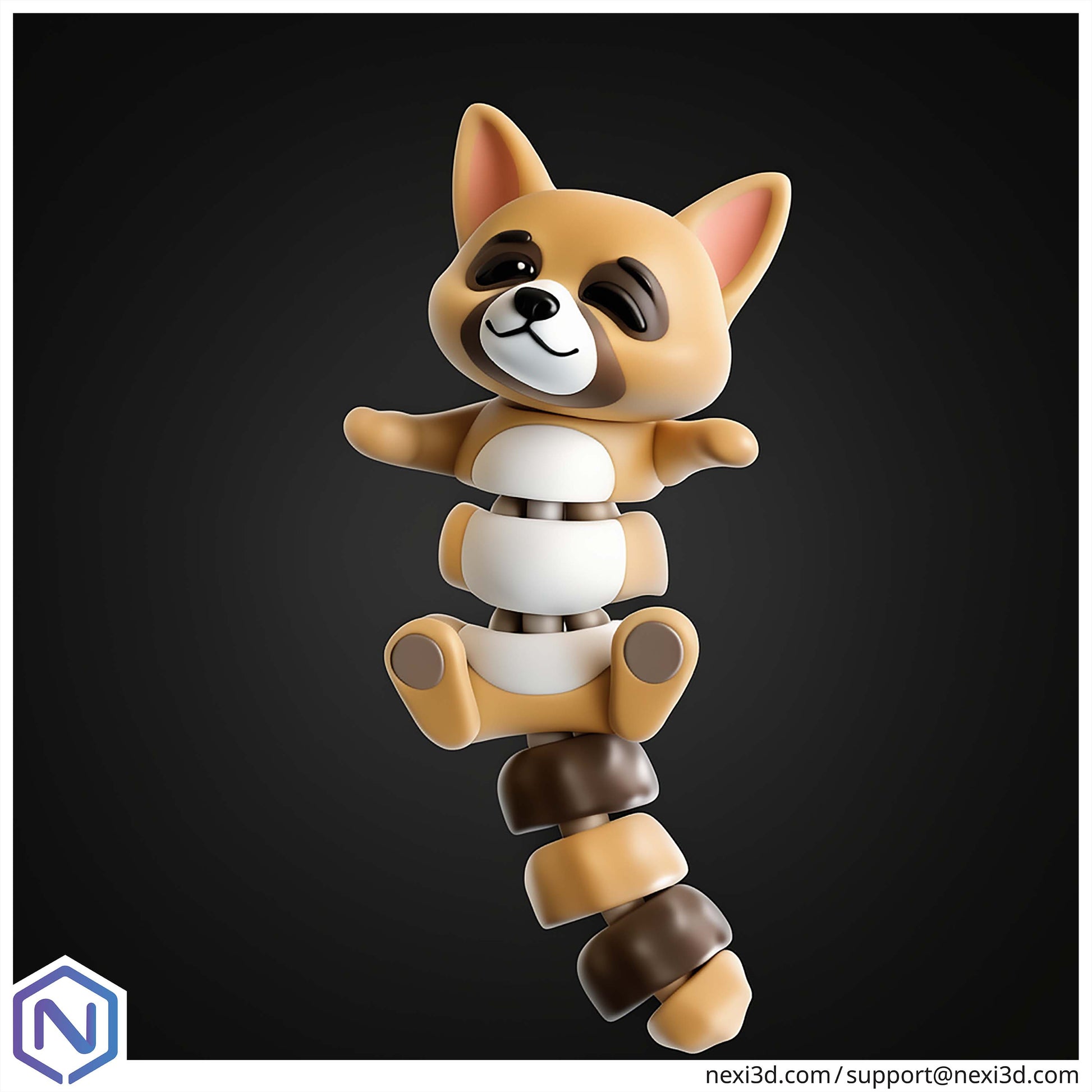 NEXI3D STL Files Corgi