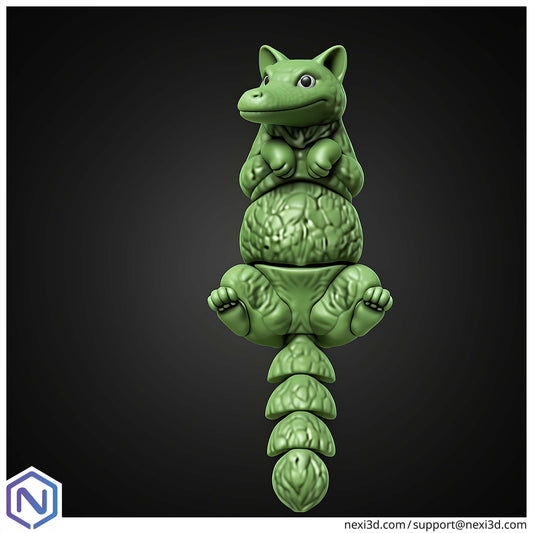NEXI3D STL Files Crocodile