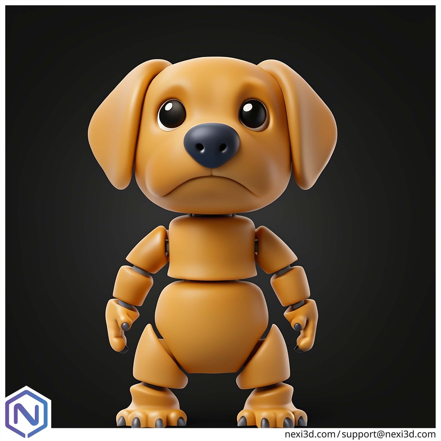 NEXI3D STL Files Dog Alien