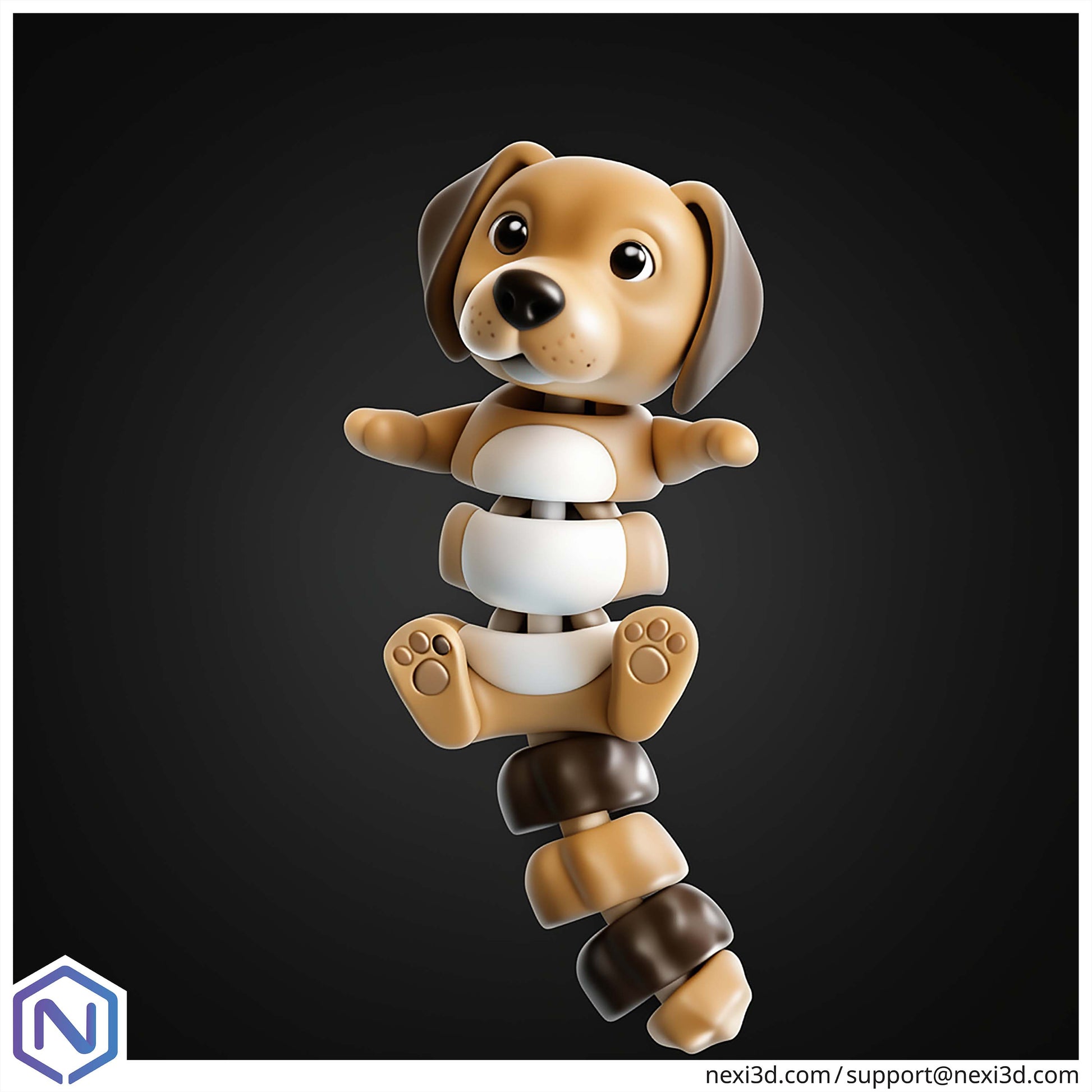 NEXI3D STL Files Dog