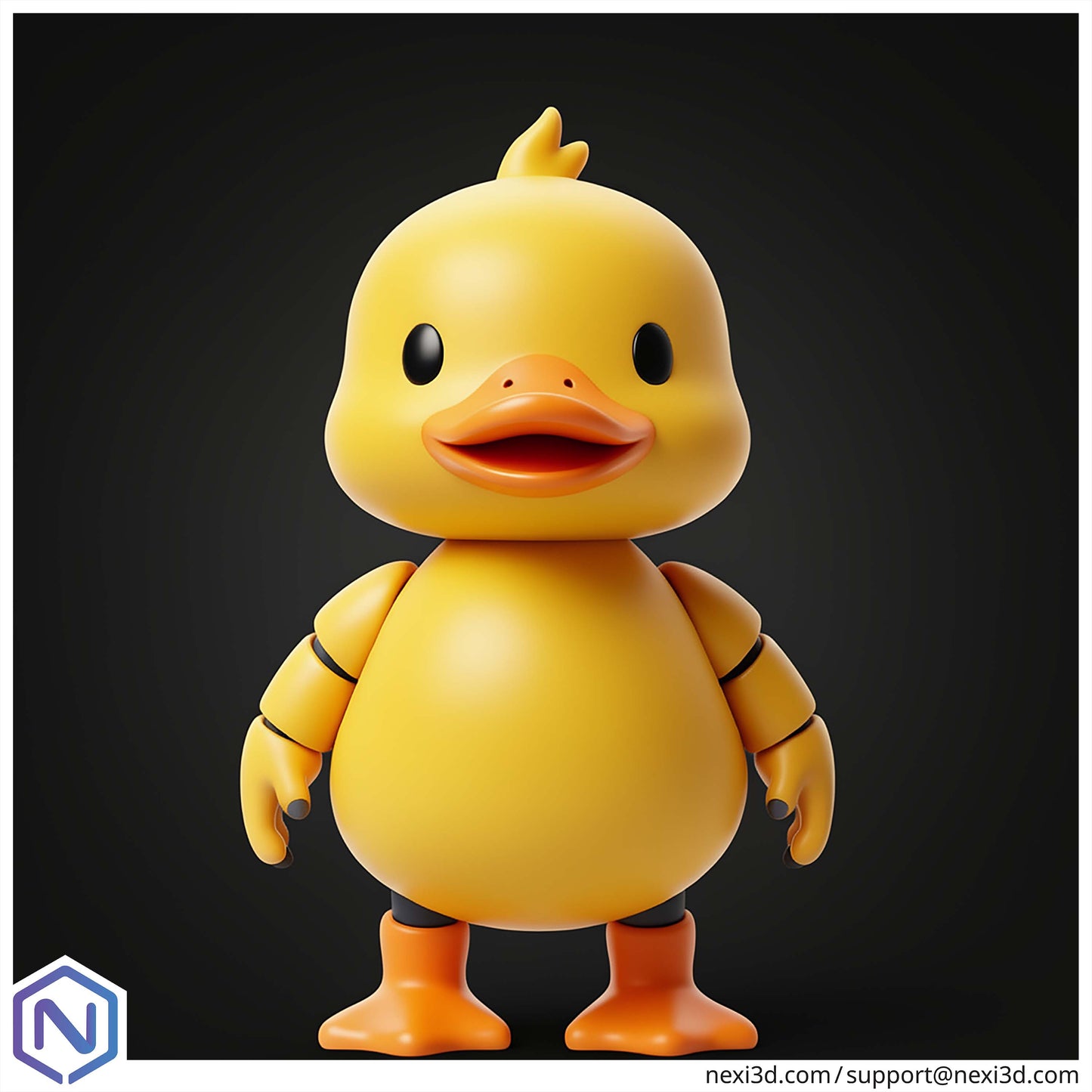NEXI3D STL Files Duck