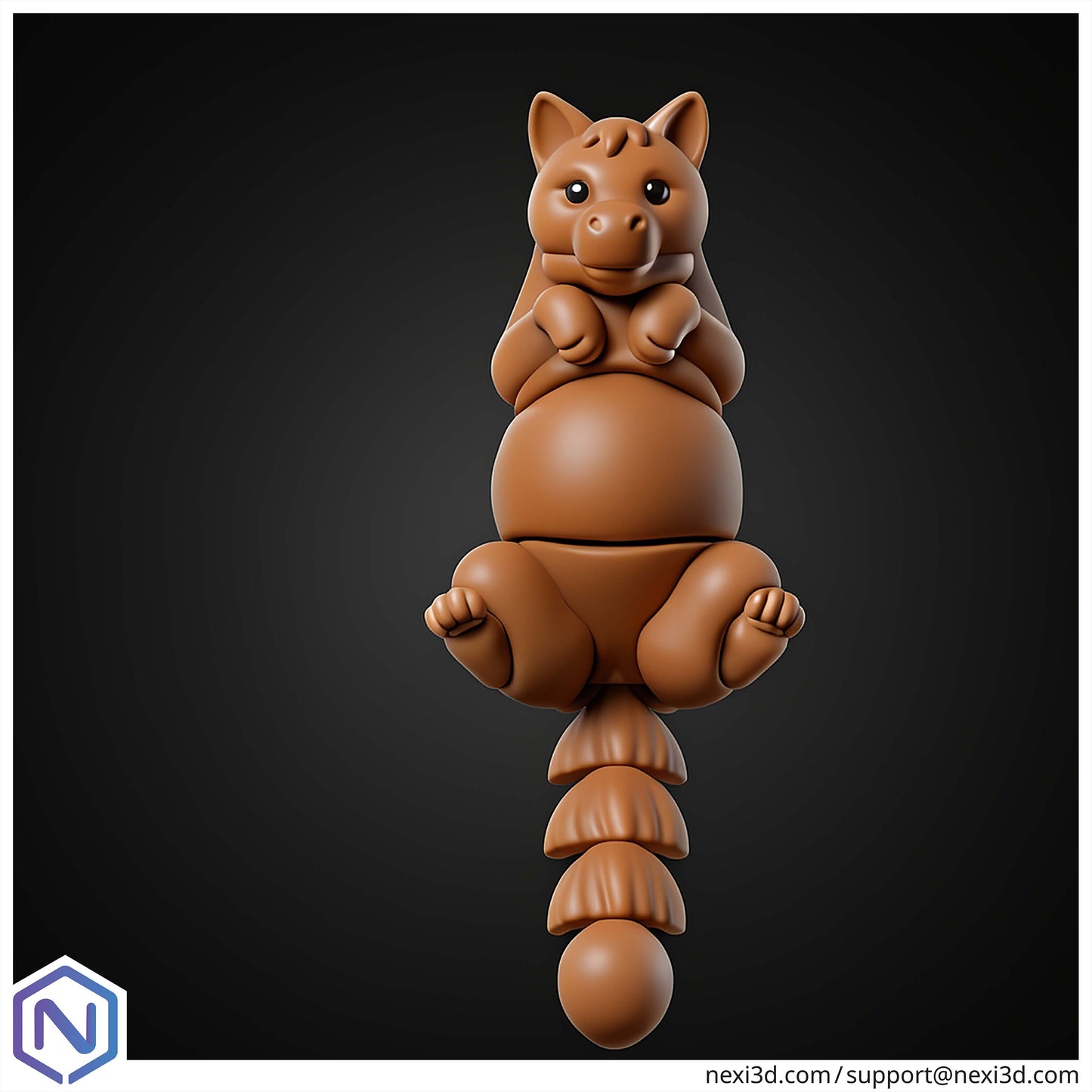 NEXI3D STL Files Horse