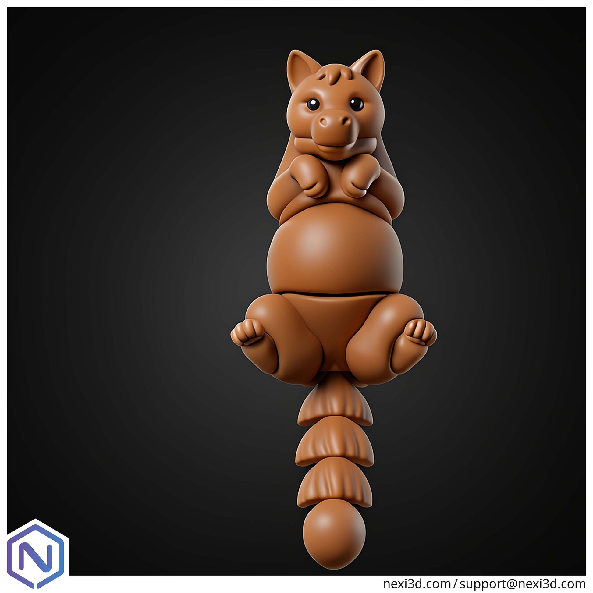 NEXI3D STL Files Horse