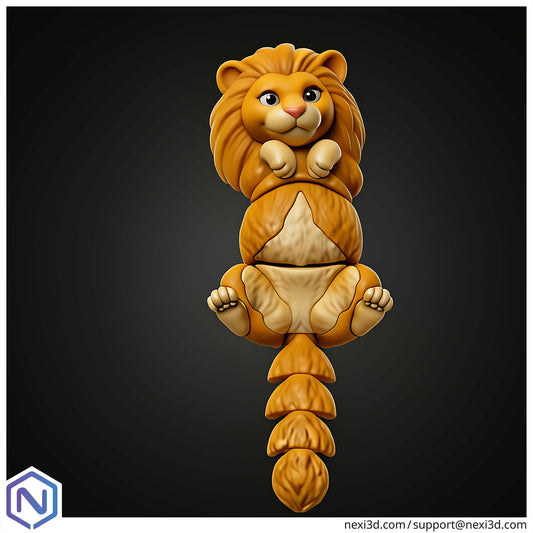 NEXI3D STL Files Lion V2