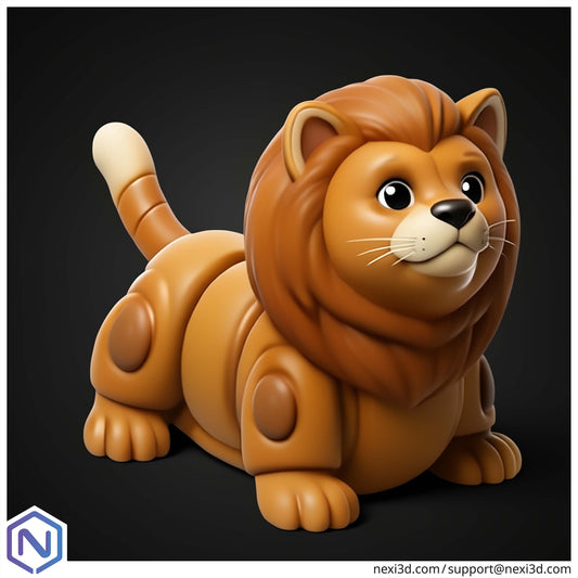 NEXI3D STL Files Lion V3