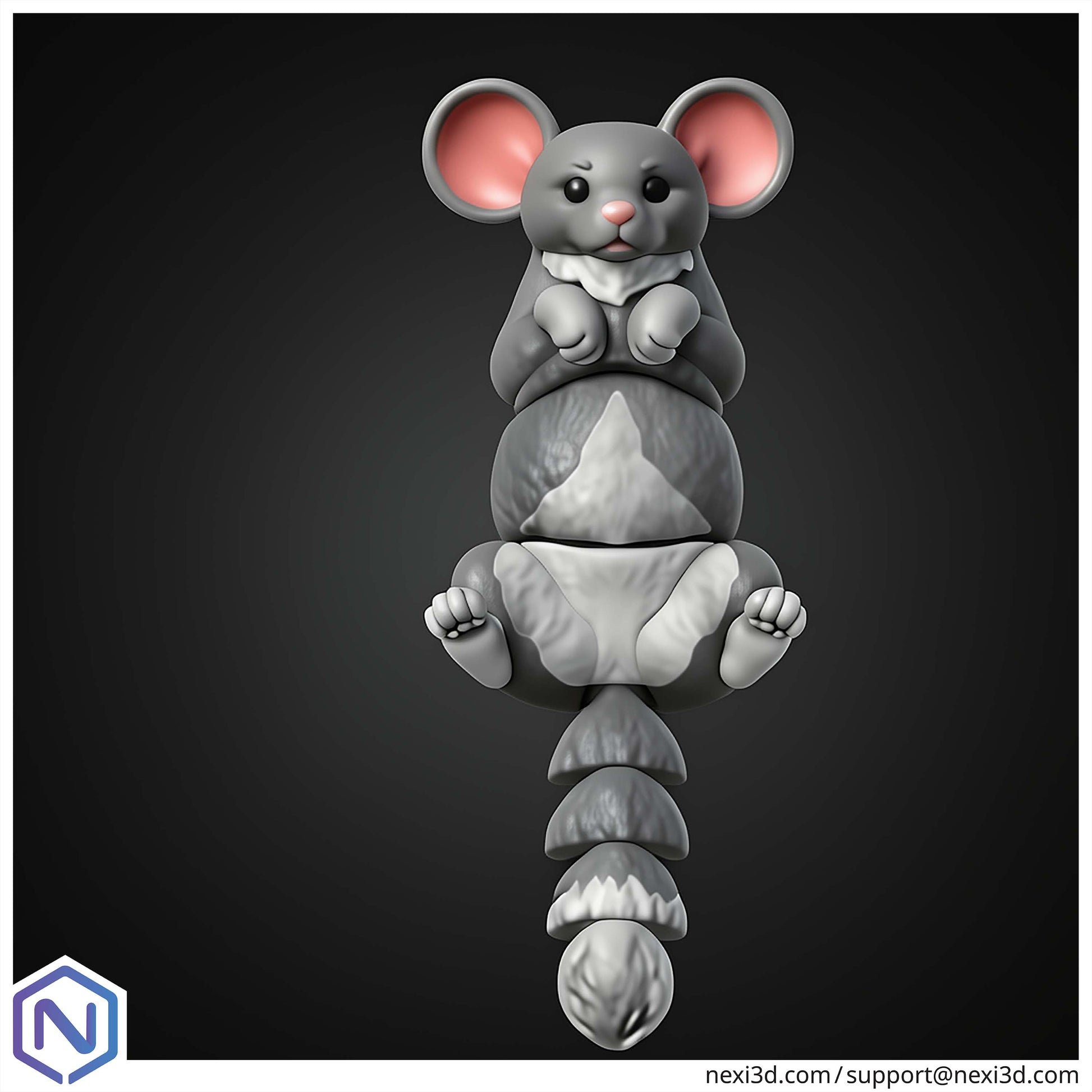 NEXI3D STL Files Mouse