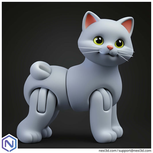 NEXI3D STL Files Puppy Cat