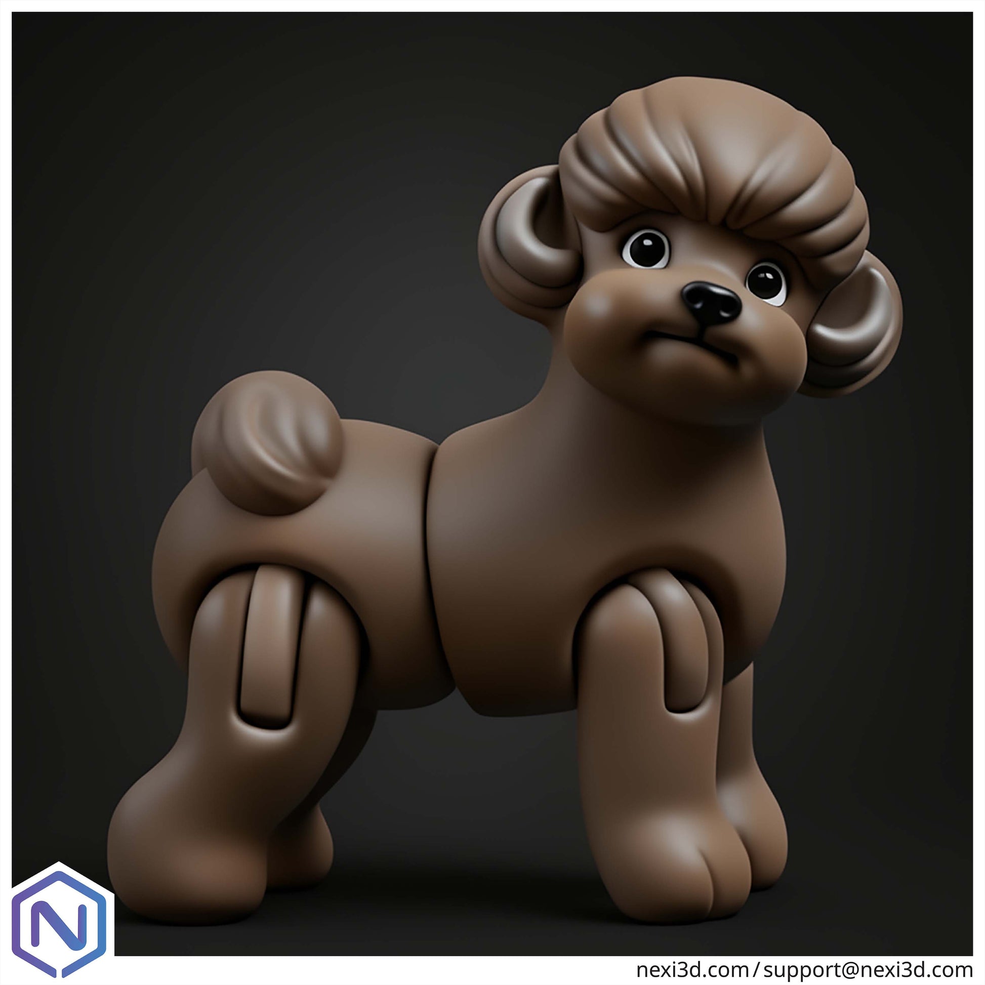 NEXI3D STL Files Puppy Dog