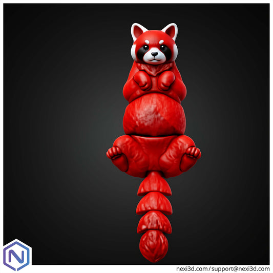 NEXI3D STL Files Red Panda