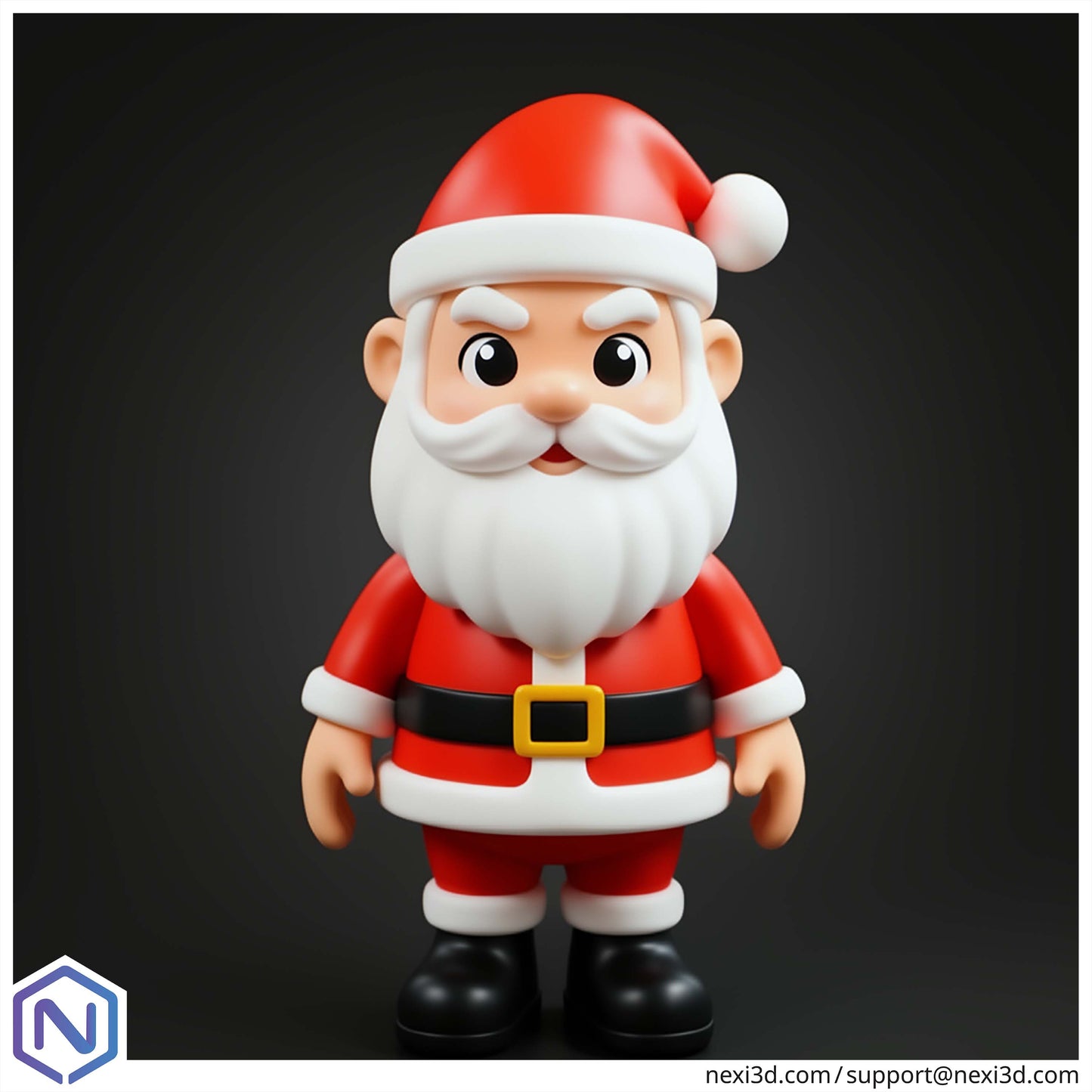NEXI3D STL Files Stand Santa