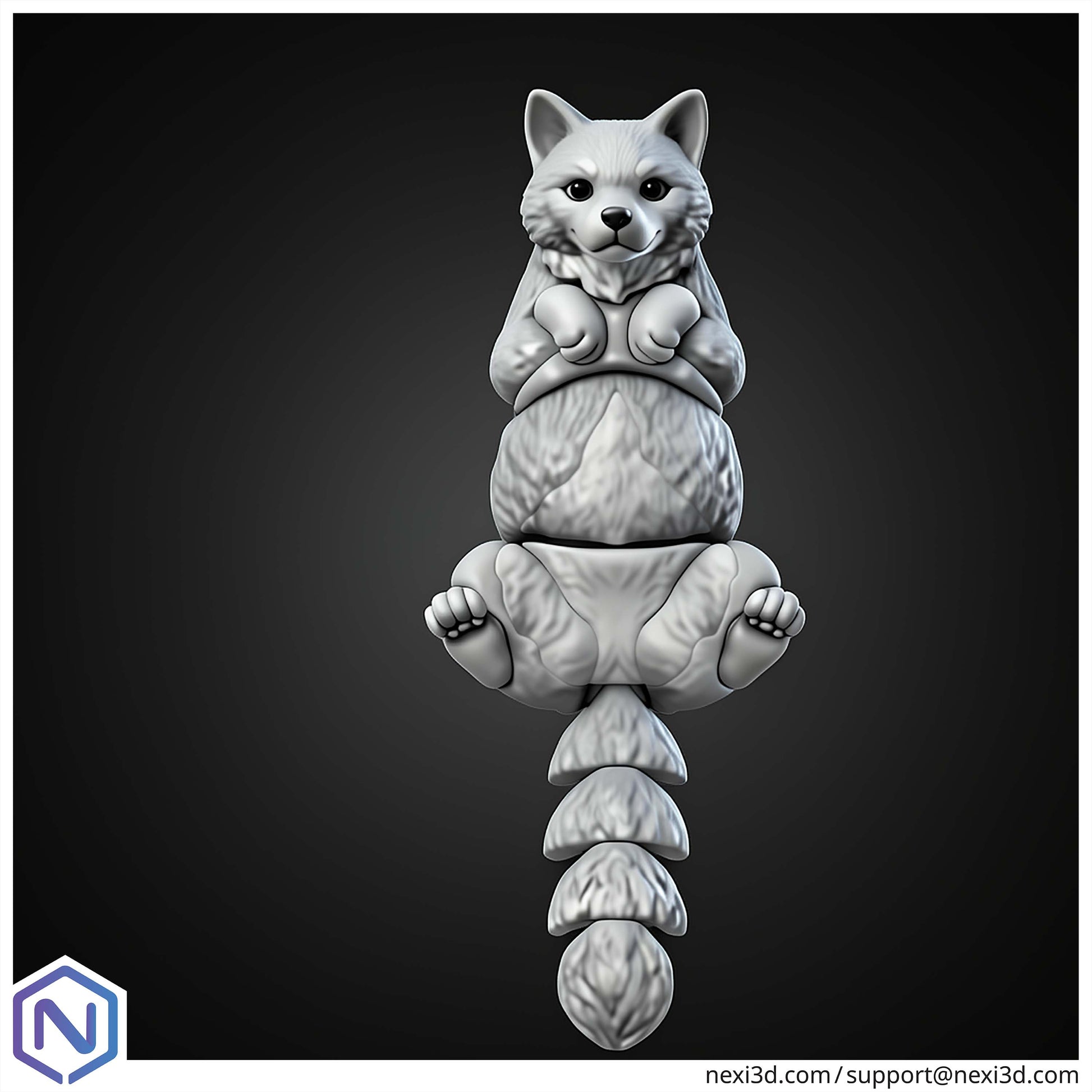 NEXI3D STL Files Wolf